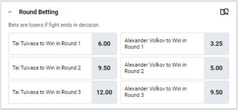 fight to start round 2 meaning|round betting ufc.